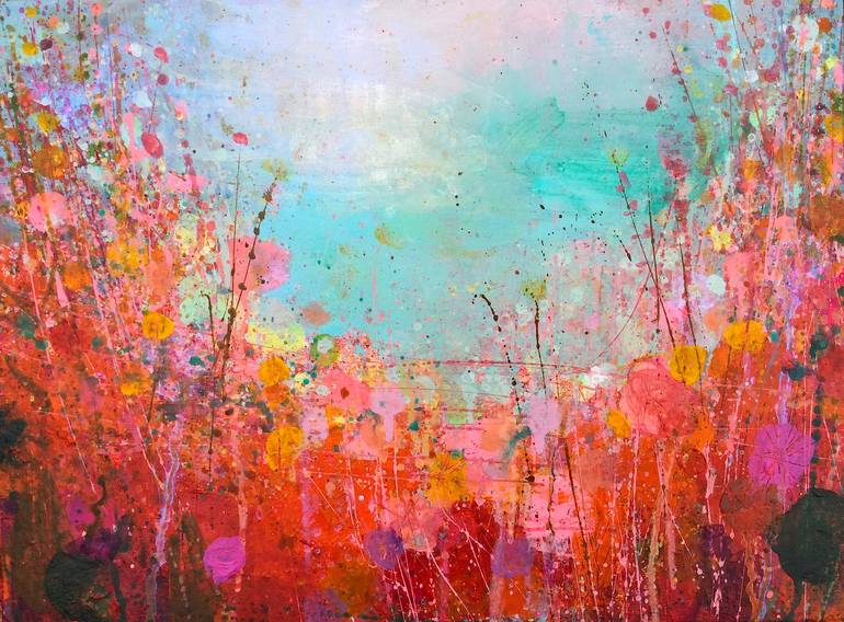 Dream Scape Painting by Sandy Dooley | Saatchi Art