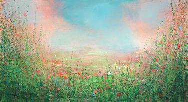 Original Abstract Landscape Paintings by Sandy Dooley