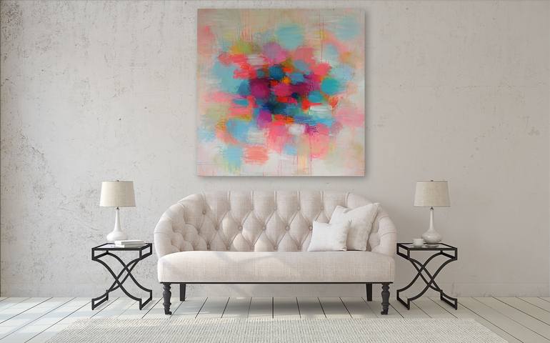 Original Impressionism Abstract Painting by Sandy Dooley