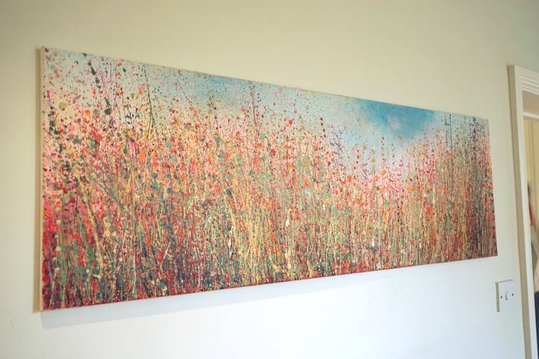 Original Abstract Landscape Painting by Sandy Dooley