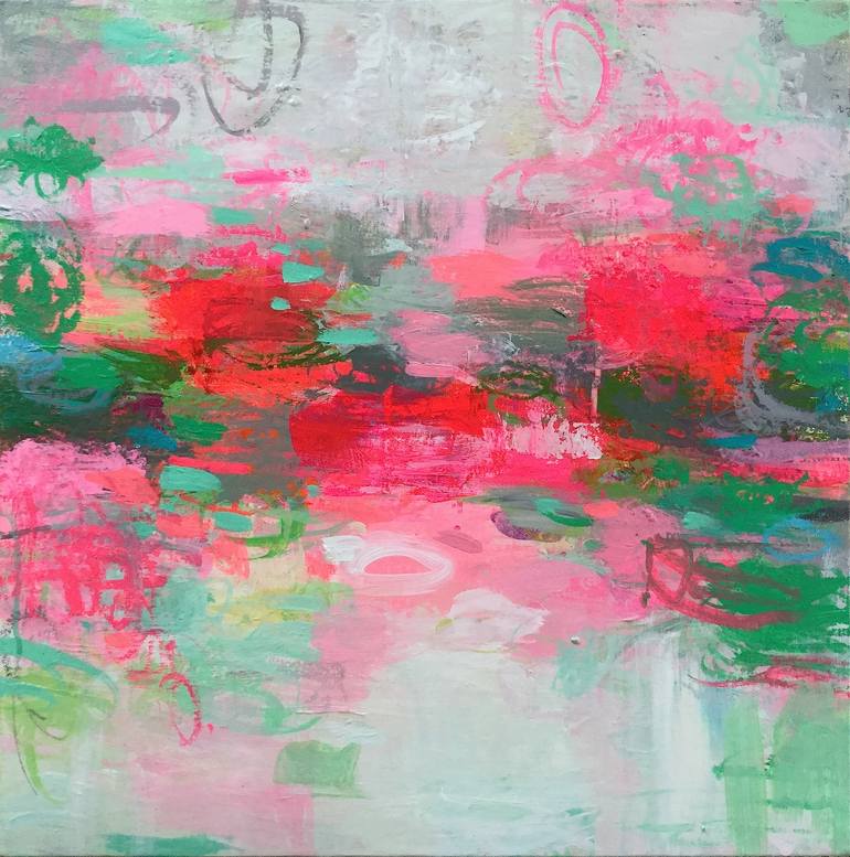 Barbie Pollock II Painting by Sandy Dooley | Saatchi Art