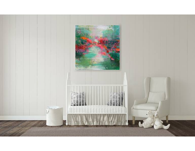 Original Impressionism Abstract Painting by Sandy Dooley