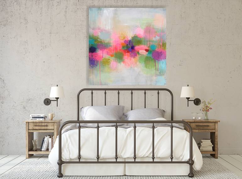 Original Impressionism Abstract Painting by Sandy Dooley