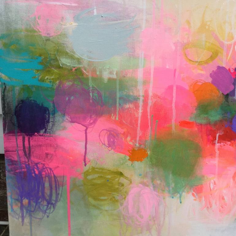 Original Impressionism Abstract Painting by Sandy Dooley