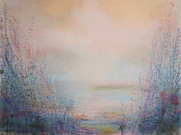 Print of Abstract Seascape Paintings by Sandy Dooley