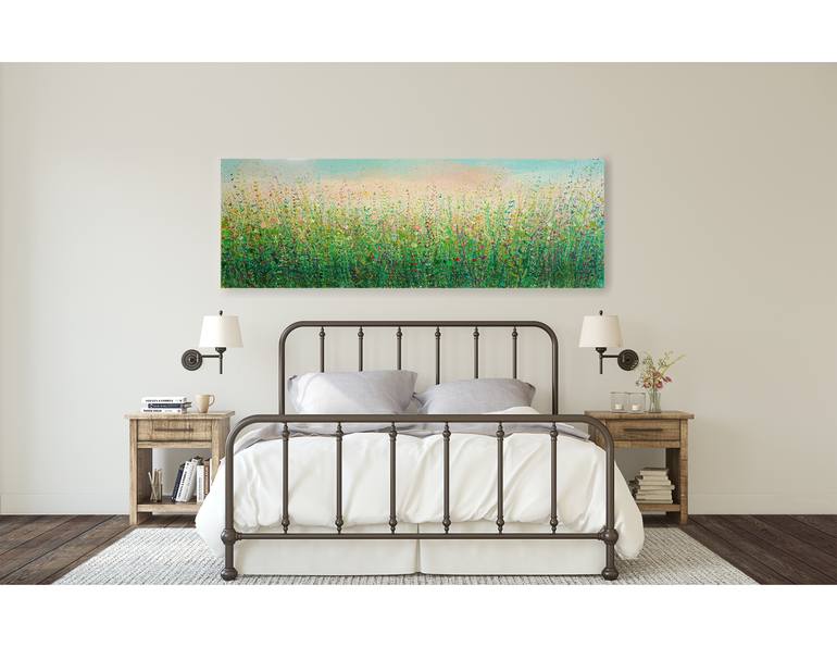 Original Abstract Landscape Painting by Sandy Dooley