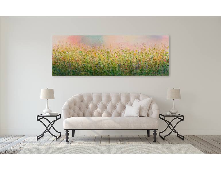 Original Abstract Landscape Painting by Sandy Dooley