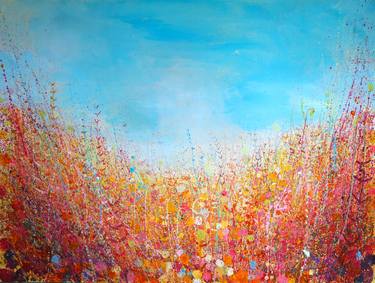 Original Abstract Landscape Paintings by Sandy Dooley