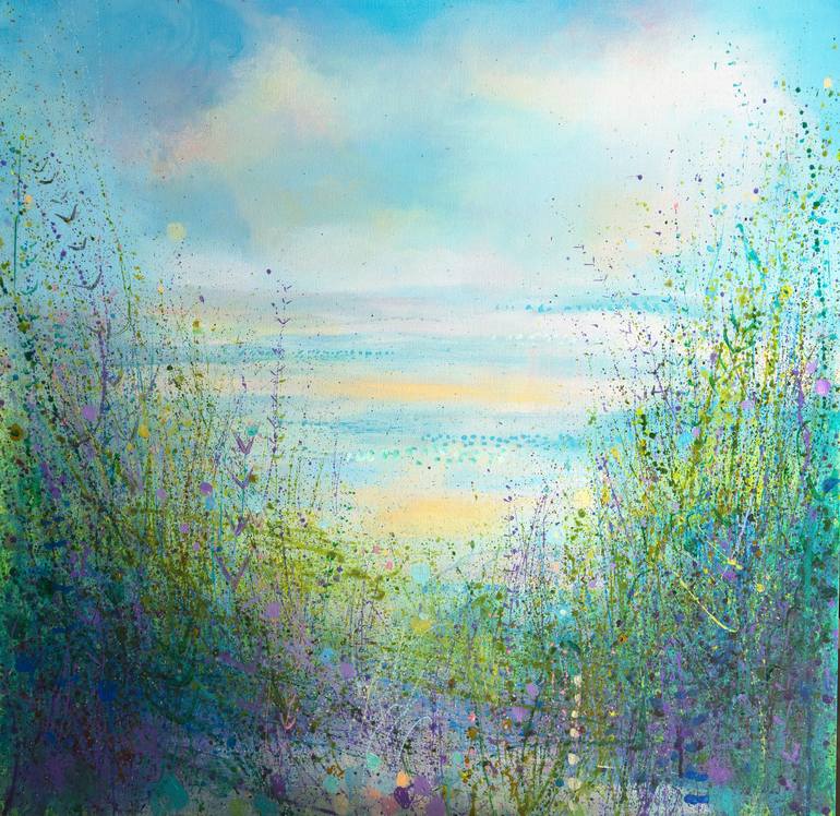 Marsh and Grasses Painting by Sandy Dooley Saatchi Art
