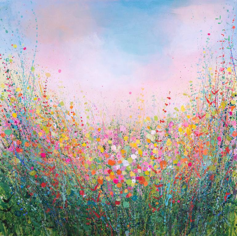 Meadow Painting by Sandy Dooley | Saatchi Art