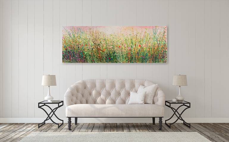 Original Abstract Landscape Painting by Sandy Dooley