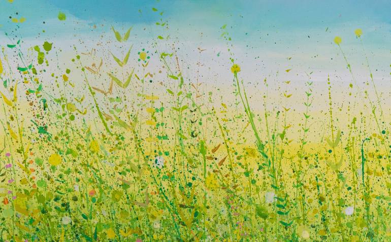 Original Abstract Landscape Painting by Sandy Dooley