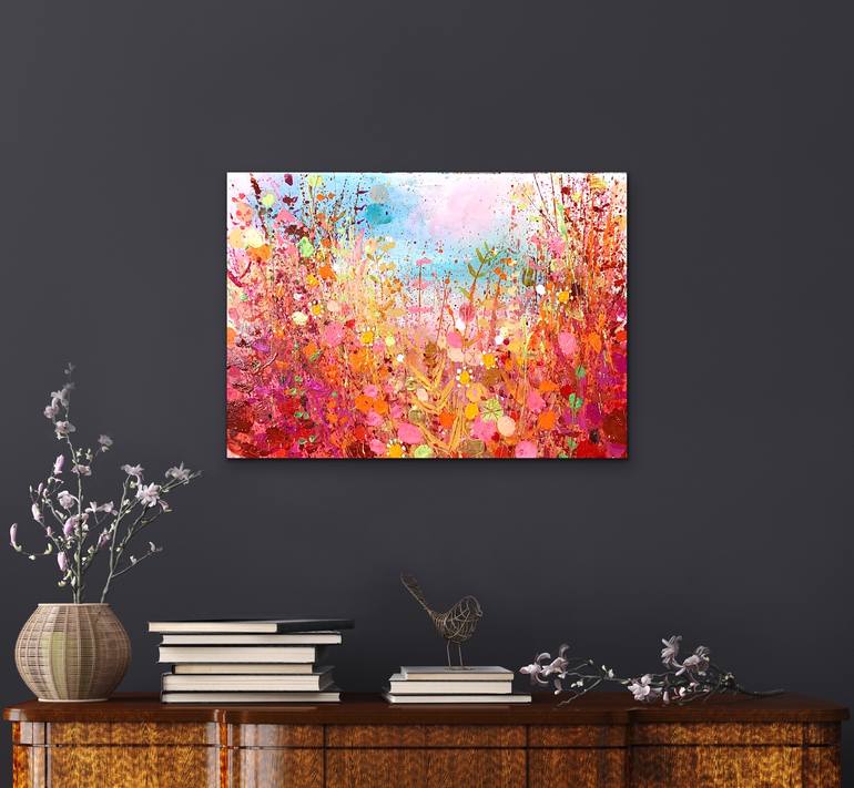 Original Abstract Landscape Painting by Sandy Dooley
