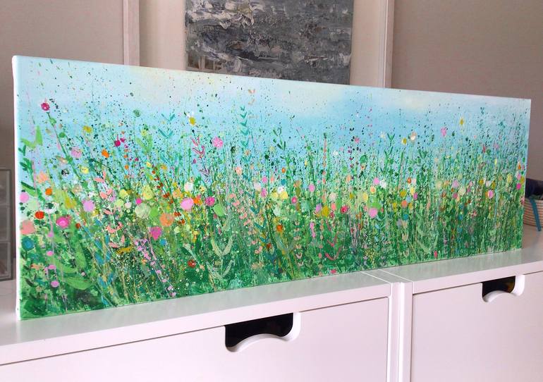 Original Abstract Landscape Painting by Sandy Dooley