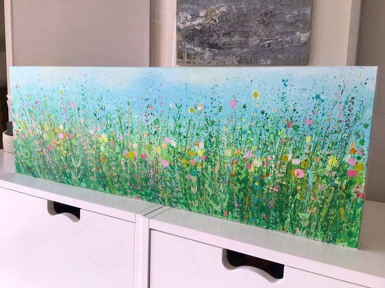 Original Abstract Landscape Painting by Sandy Dooley