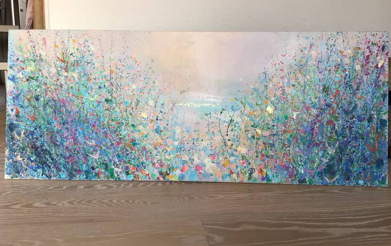 Original Abstract Landscape Painting by Sandy Dooley