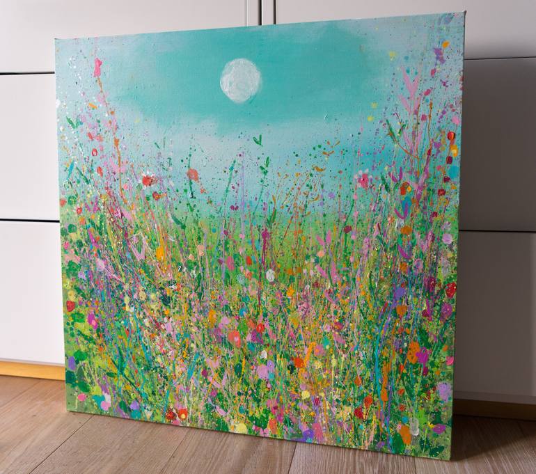 Original Abstract Landscape Painting by Sandy Dooley