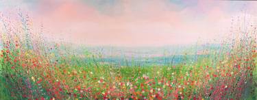 Beautiful Pastel Afternoon, hand embellished - Limited Edition of 10 thumb