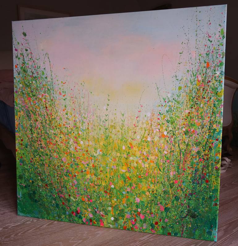 Original Abstract Landscape Painting by Sandy Dooley