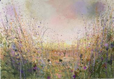 Print of Abstract Landscape Paintings by Sandy Dooley