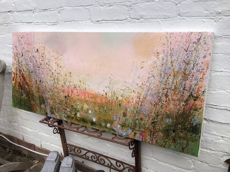 Original Abstract Landscape Painting by Sandy Dooley