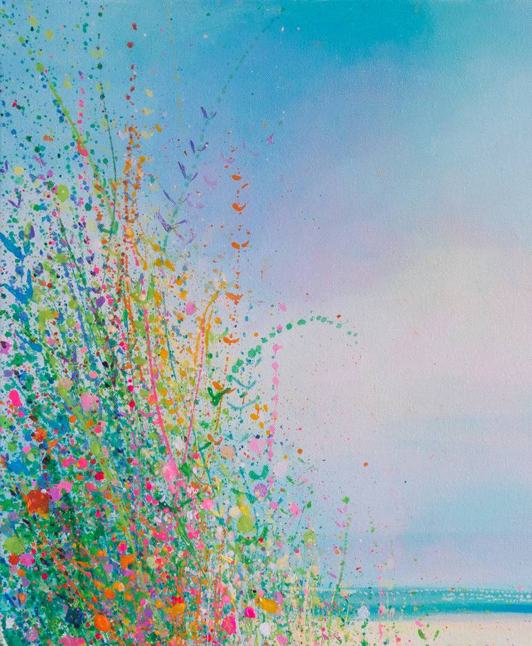 Original Abstract Landscape Painting by Sandy Dooley