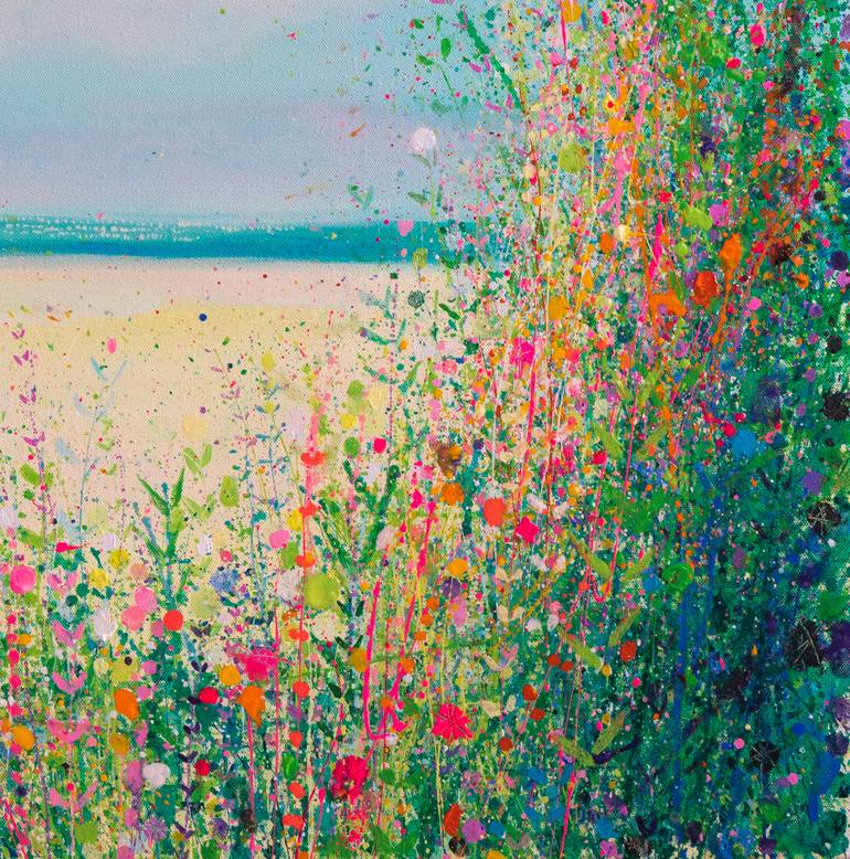 Original Abstract Landscape Painting by Sandy Dooley