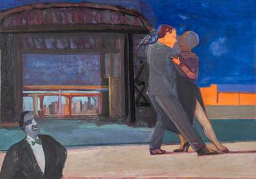 Print of Figurative Cities Paintings by Norma Trosman