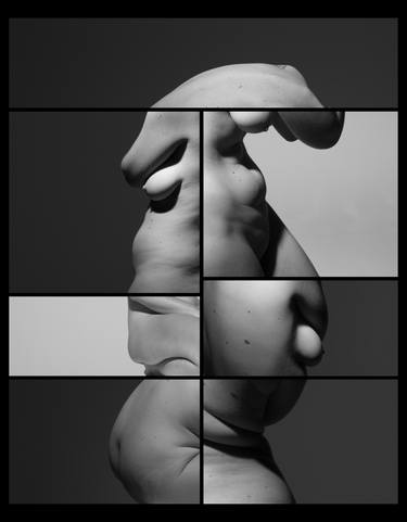 Print of Conceptual Body Collage by Maciek Wojciechowski