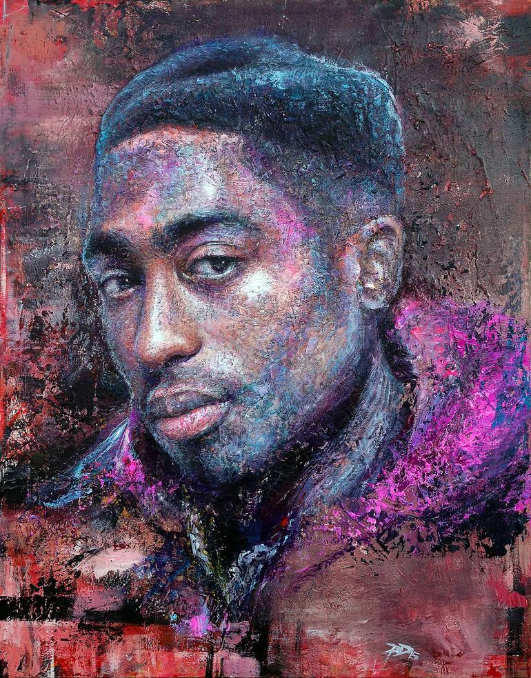 Tupac 3 (SOLD) Painting by Paul Daniels | Saatchi Art