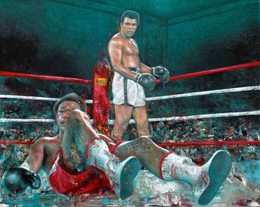 "Ali Bomaye!" (Muhammad Ali vs. George Foreman, The Rumble In The Jungle) thumb
