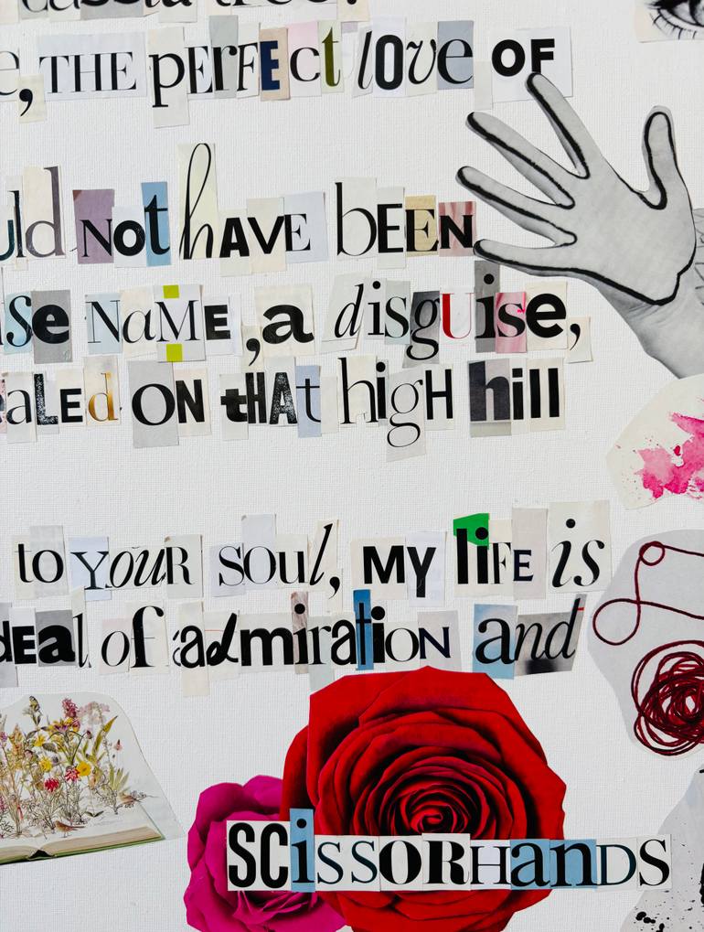 Original Contemporary Love Collage by Alina Pivnenko