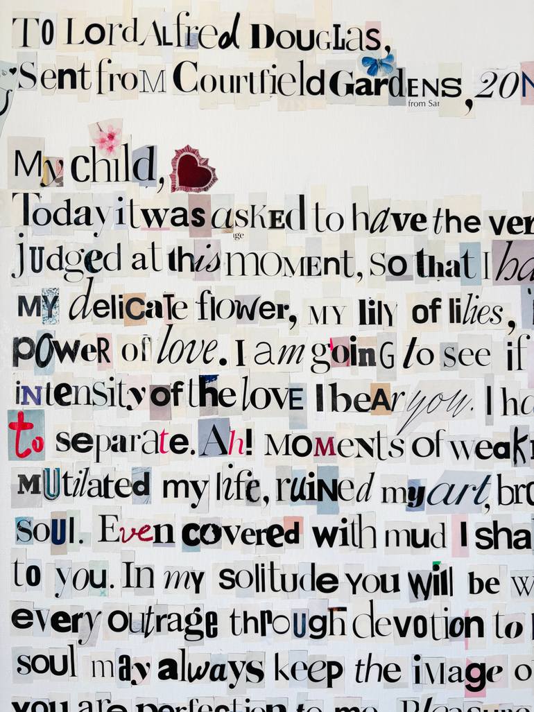 Original Contemporary Love Collage by Alina Pivnenko