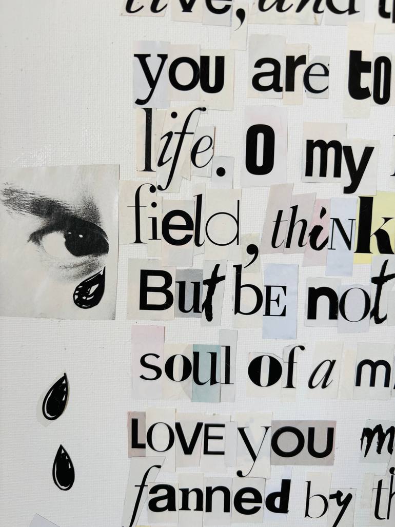 Original Contemporary Love Collage by Alina Pivnenko