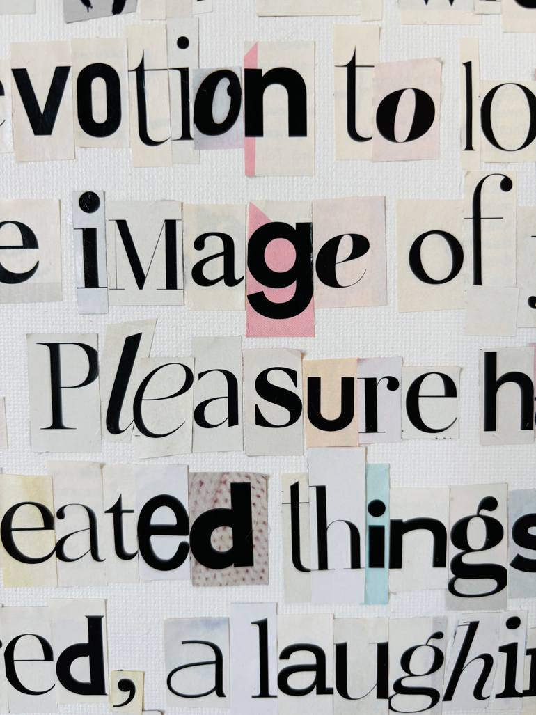 Original Contemporary Love Collage by Alina Pivnenko