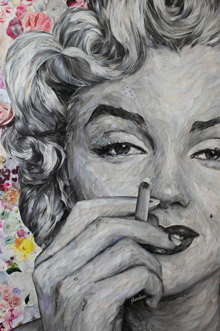 Original Pop Art Pop Culture/Celebrity Collage by Alina Pivnenko