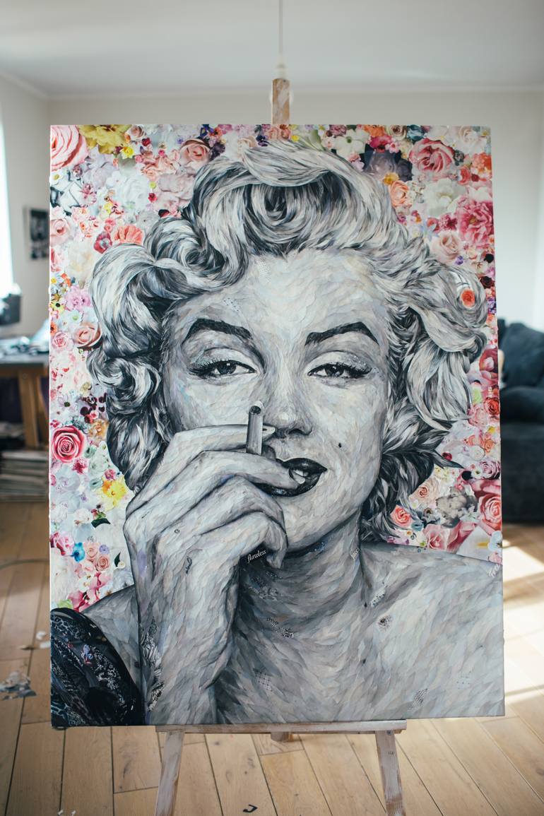 Original Pop Art Pop Culture/Celebrity Collage by Alina Pivnenko