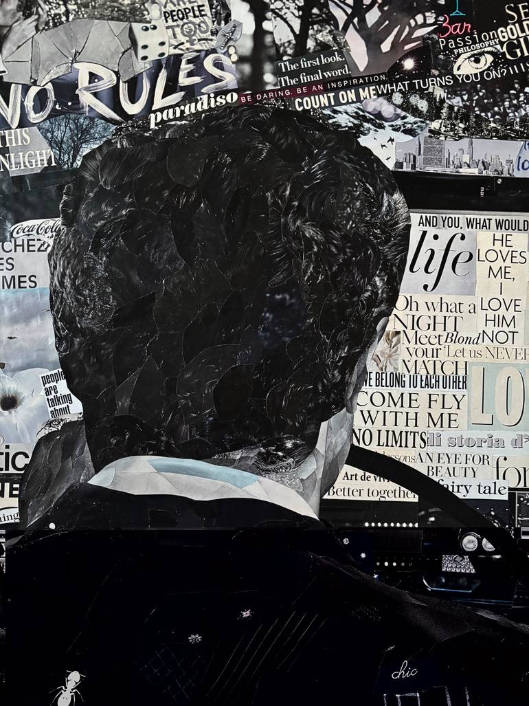 Original Modernism Cinema Collage by Alina Pivnenko