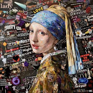 Print of Pop Art Portrait Collage by Alina Pivnenko