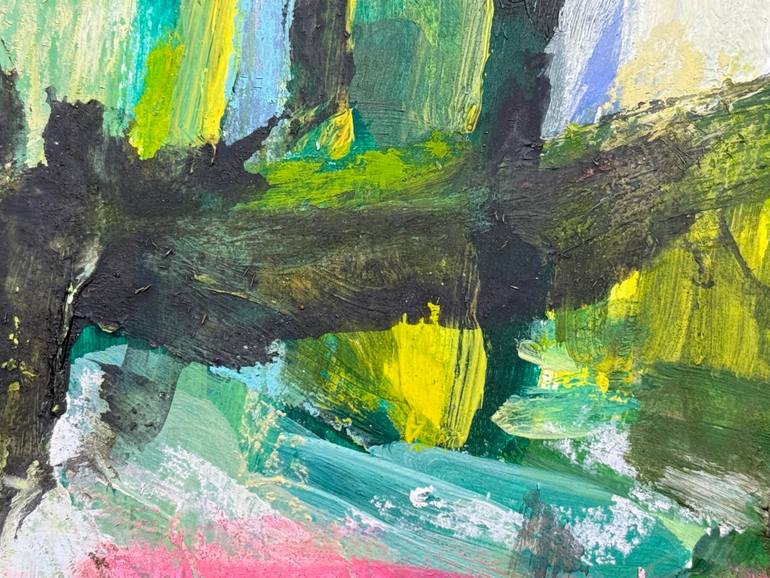 Original Expressionism Landscape Painting by Andrea Doering