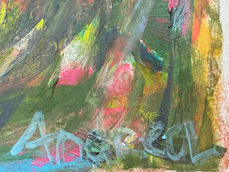 Original Expressionism Landscape Painting by Andrea Doering