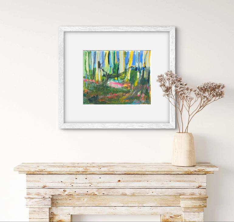 Original Expressionism Landscape Painting by Andrea Doering