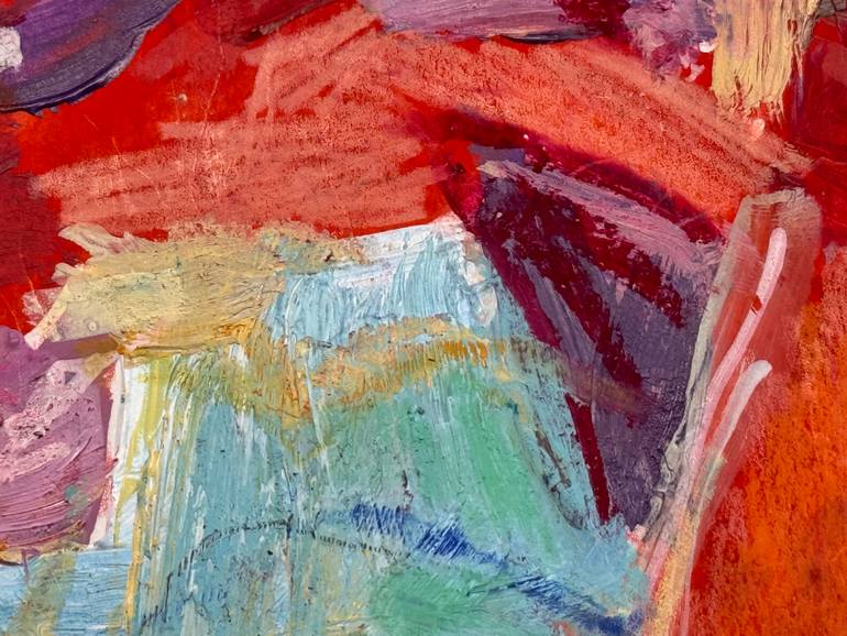 Original Expressionism Landscape Painting by Andrea Doering