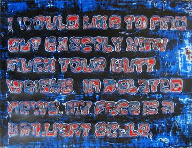 Print of Typography Paintings by Katie Troisi