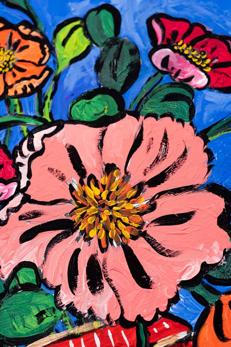 Original Folk Pop Culture/Celebrity Painting by Lara Meintjes