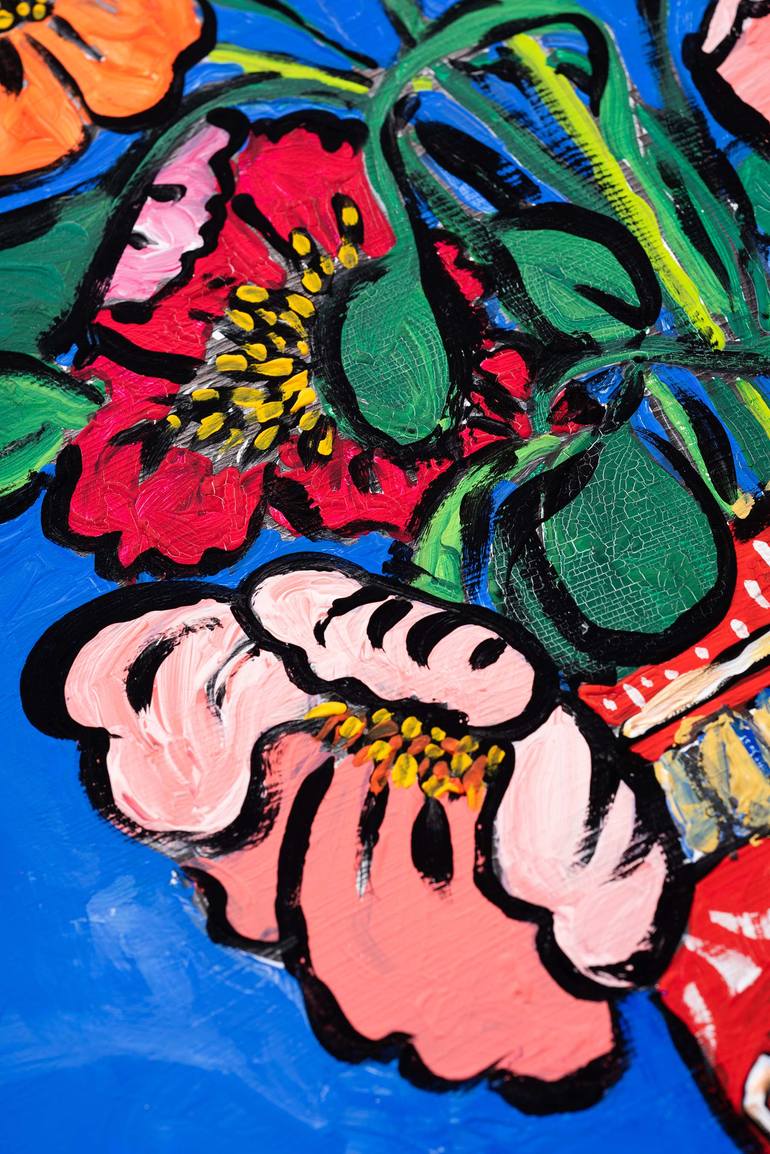 Original Folk Pop Culture/Celebrity Painting by Lara Meintjes