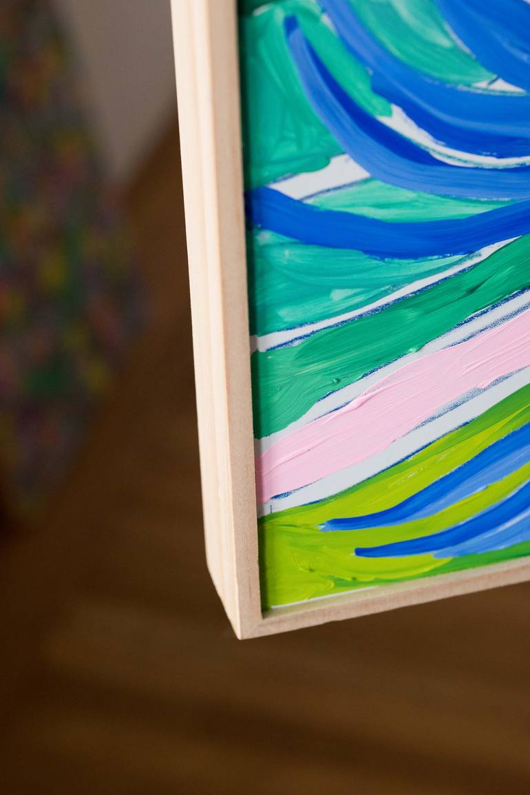 Original Fauvism Floral Painting by Lara Meintjes