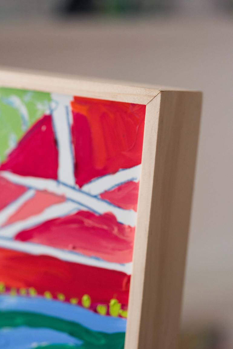 Original Fauvism Floral Painting by Lara Meintjes