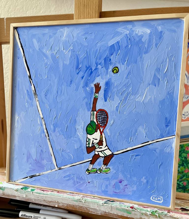 Original Contemporary Sports Painting by Lara Meintjes
