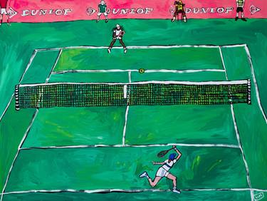 Original Fauvism Sports Paintings by Lara Meintjes